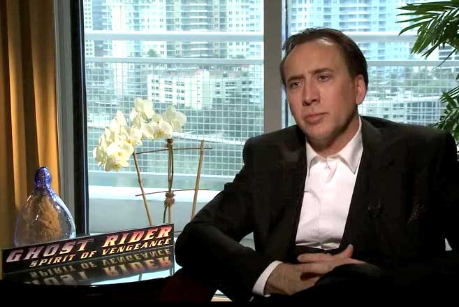 Nicolas Cage video interview